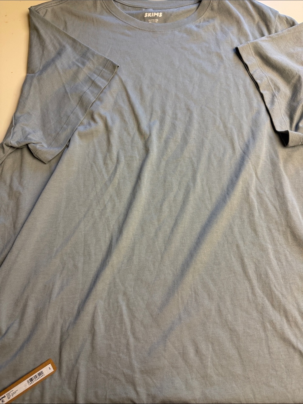 SKIMS Men’s Short Sleeve Crew T-Shirt in Mercury 2X